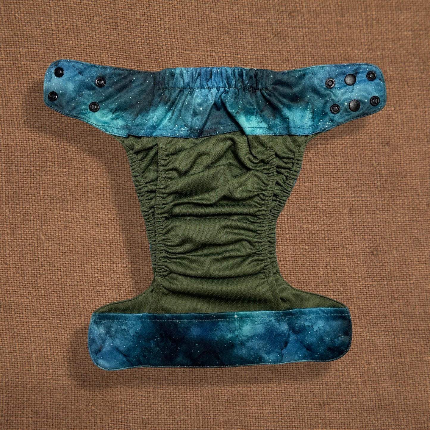 Lavish™️ Cloth Diaper (Sprout Size) - Turquoise Galaxy