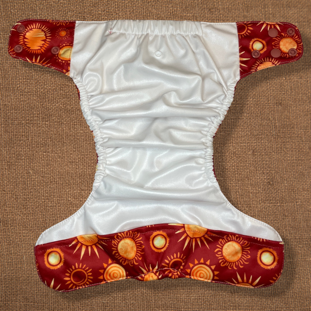 Cover Diaper - Sangria & Sun