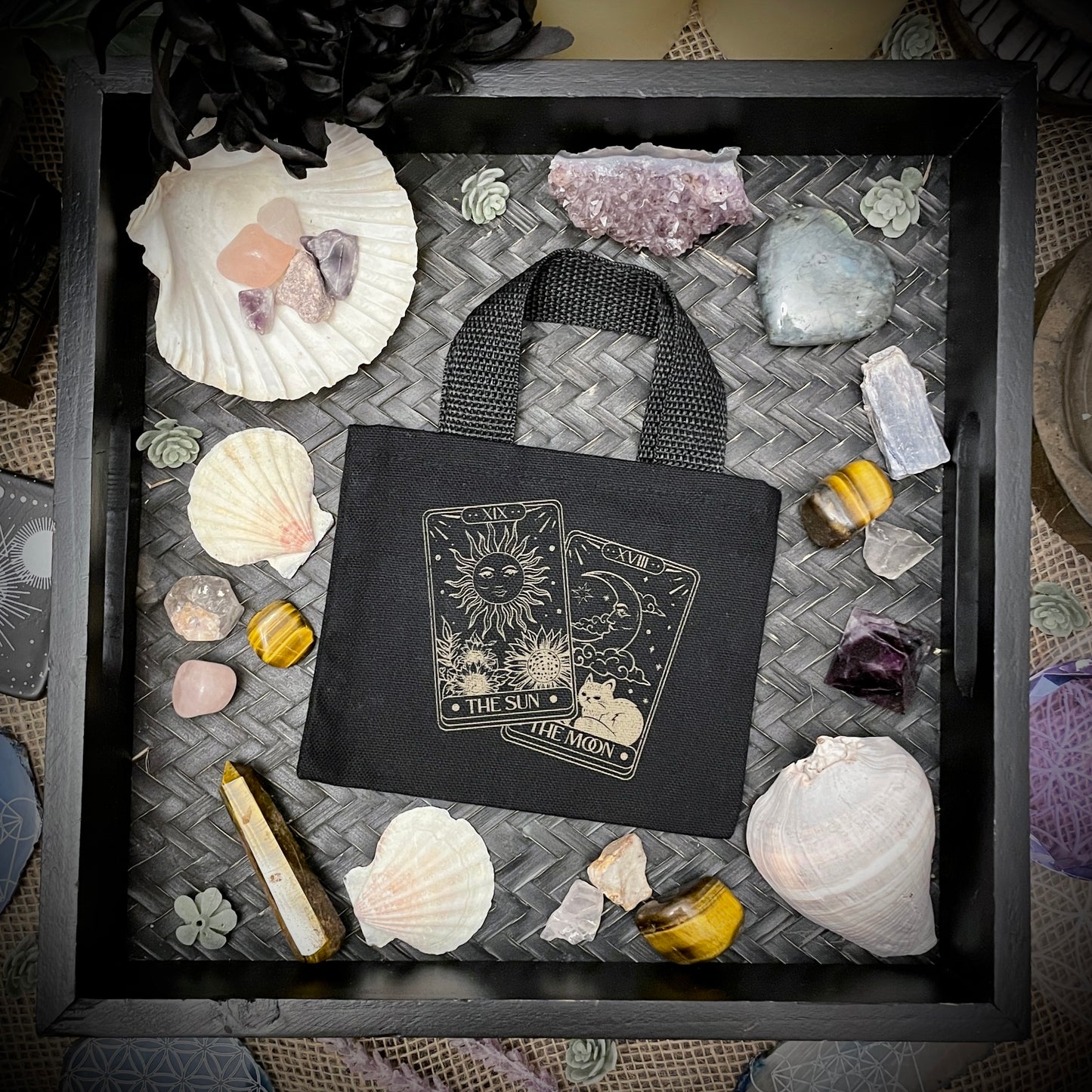 Sun & Moon Mini Tote Bag