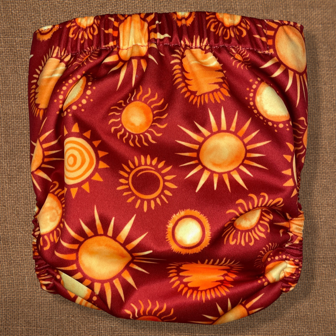 Cover Diaper - Sangria & Sun