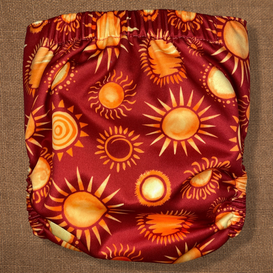 Cover Diaper - Sangria & Sun