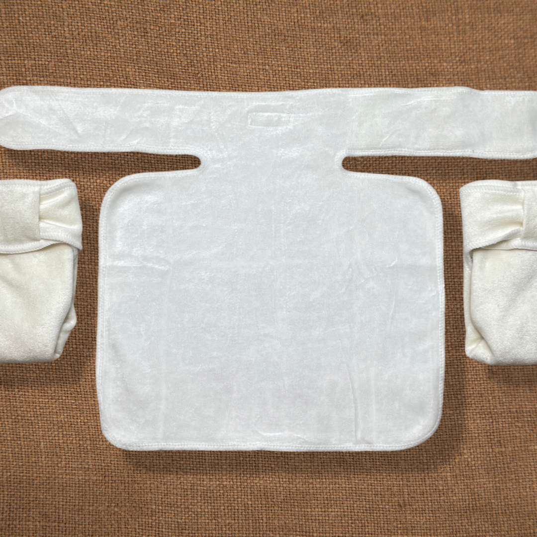 Velour Newborn Preflat Diaper